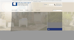 Desktop Screenshot of deschamps-immo.com